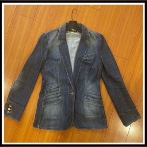 ❤️HOST PICK! ❤️D&G Dolce & Gabbana Denim Blazer Jean Jacket ❤️❤️